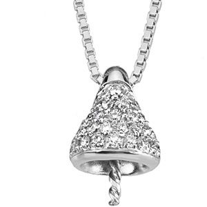 Diamond Semi-mount Necklace