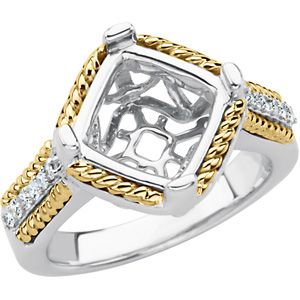Diamond Semi-mount Ring