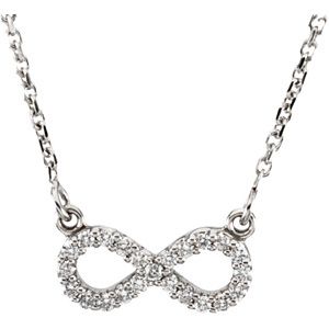 1/8 ct tw Diamond Infinity 16