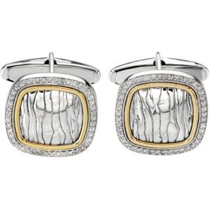1/2 ct tw Diamond Cuff Links