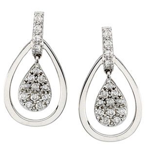 1/4 ct tw Diamond Earrings