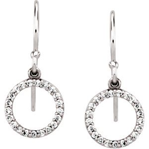 Petite Circle Dangle Mounting