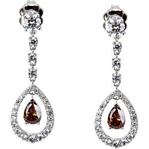 Pear Drop Earring Mounting 