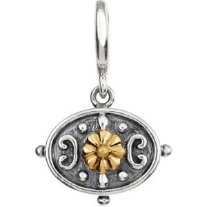 Stuller First Oval Charm