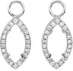 Diamond Semi-mount Dangles