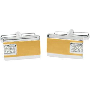 1/6 ct tw Diamond Cuff Links