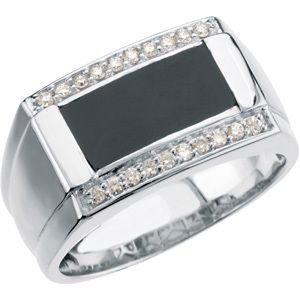 1/4 ct tw Men's Diamond Ring