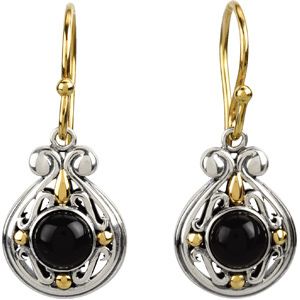 Genuine Onyx Earrings