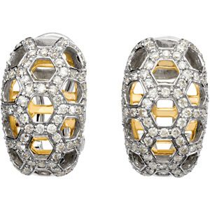3/4 ct tw Diamond Earrings