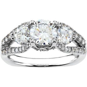 Semi-mount Engagement Ring or Band 