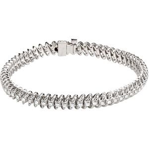 1 1/4 ct tw Diamond Tennis Bracelet 7 1/4