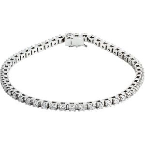 3 1/2 ct tw Diamond Tennis Bracelet 7 1/4