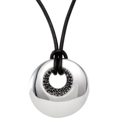 Genuine Black Spinel Necklace