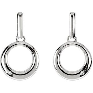 .015 ct tw Diamond Earrings