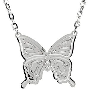 Butterfly Necklace on a Cable Chain