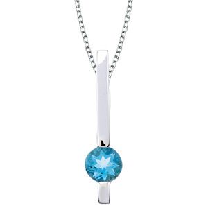 Genuine Aquamarine Necklace