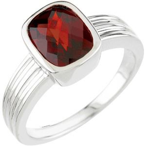 Genuine Mozambique Garnet Ring