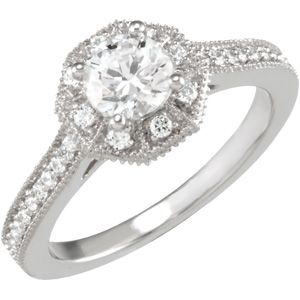 Semi-mount Engagement Ring or Band