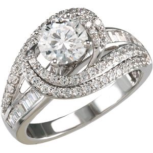 Semi-mount Engagement Ring or Band