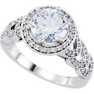 Semi-Mount Engagement Ring