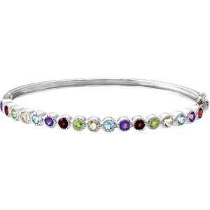 Multi-Gemstone Bracelet