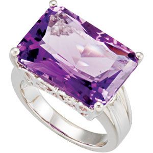 Genuine Amethyst Ring
