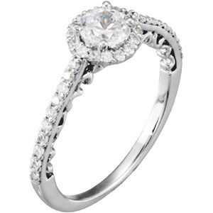Semi-mount Engagement Ring or Band