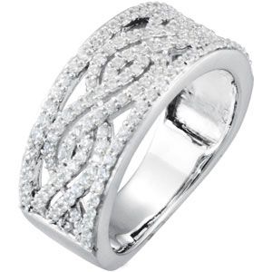 3/4 ct tw Diamond Anniversary Band