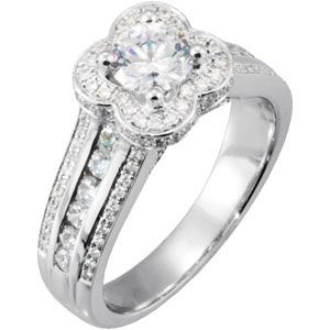 Semi-mount Engagement Ring or Band