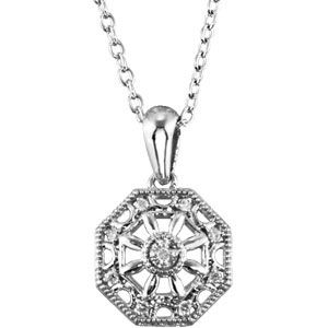 .04 ct tw Diamond 18