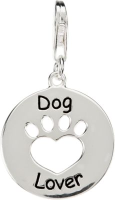 Heart U Back&trade; Dog Lover Paw Charm