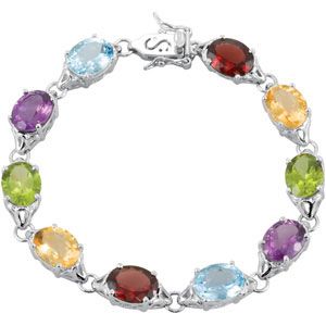 Multi Gemstone Bracelet