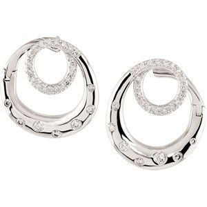3/8 ct tw Diamond Earrings