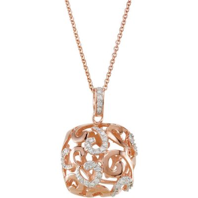 Sterling Silver CZ Necklace