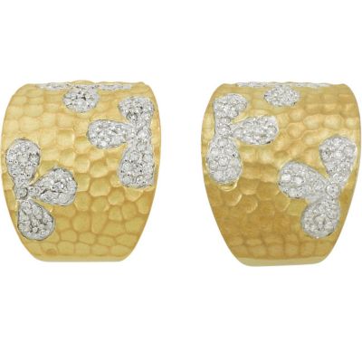 Sterling Silver CZ Earrings