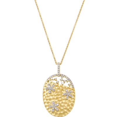 Sterling Silver CZ Necklace