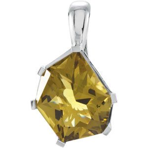 Genuine Olive Quartz Enhancer