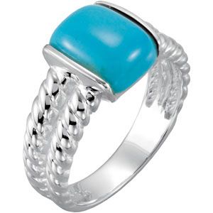 Genuine Chinese Turquoise Ring