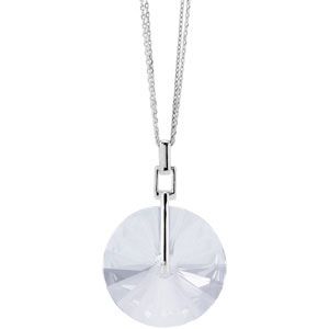 Genuine White Quartz Spinner Pendant