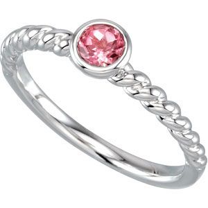 Stackable Gemstone Ring