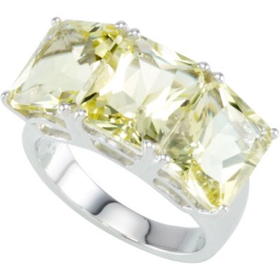 Sterling Silver Quartz Ring