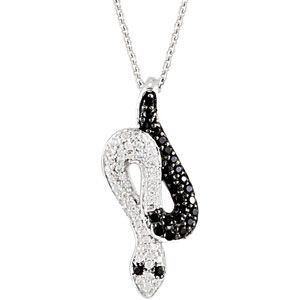 Genuine Black Spinel & Diamond 20