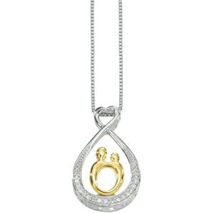 Mother & Child&reg; 1/8 CTTW Necklace
