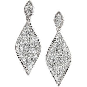1 1/5 ct tw Diamond Earrings