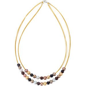 Freshwater Cultured Multi-Color Pearl 18