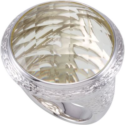 Sterling Silver Gemstone Ring