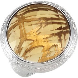 Sterling Silver Gemstone Ring