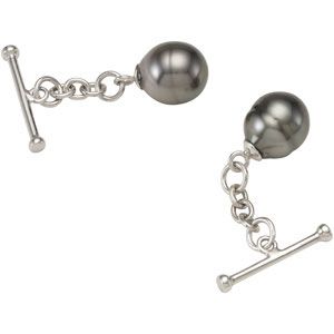 Tahitian Cultured Pearl Cuff Links
