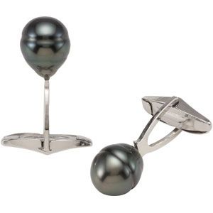 Tahitian Cultured Pearl Cuff Links