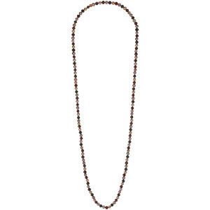 Freshwater Cultured Multi-color Pearl & Grey Agate 39.5